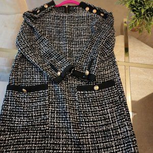Black Tweed dress